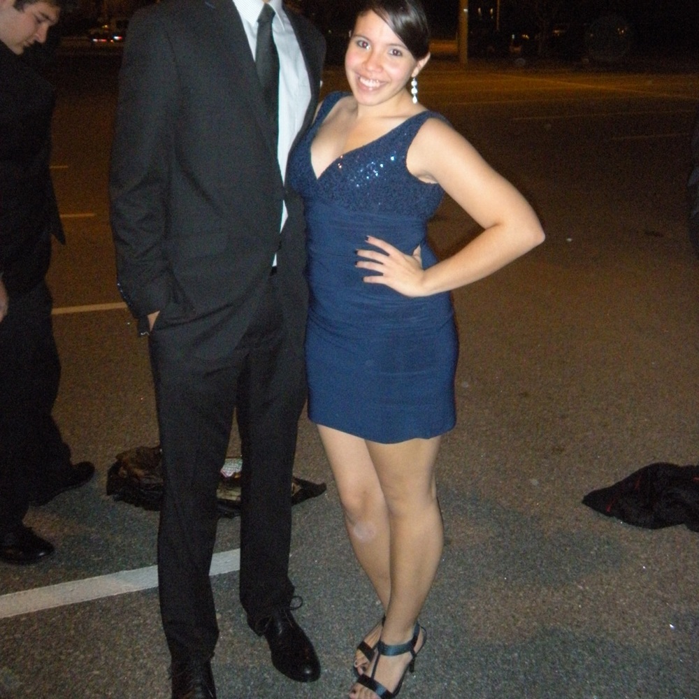 Navy Blue Dress